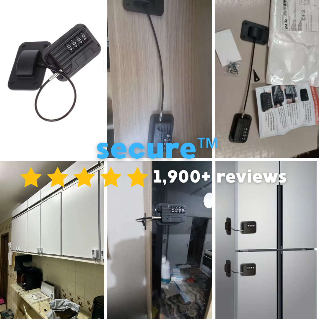 secure™ koelkast locker met wachtwoord