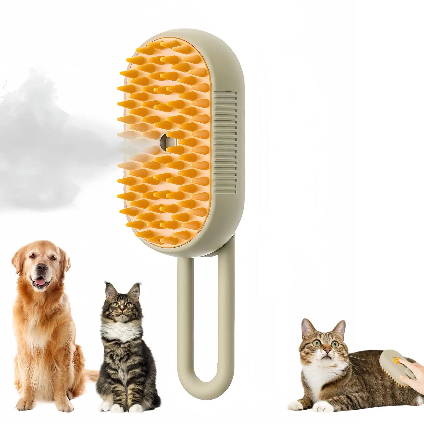 cleany™ huisdieren stoomborstel
