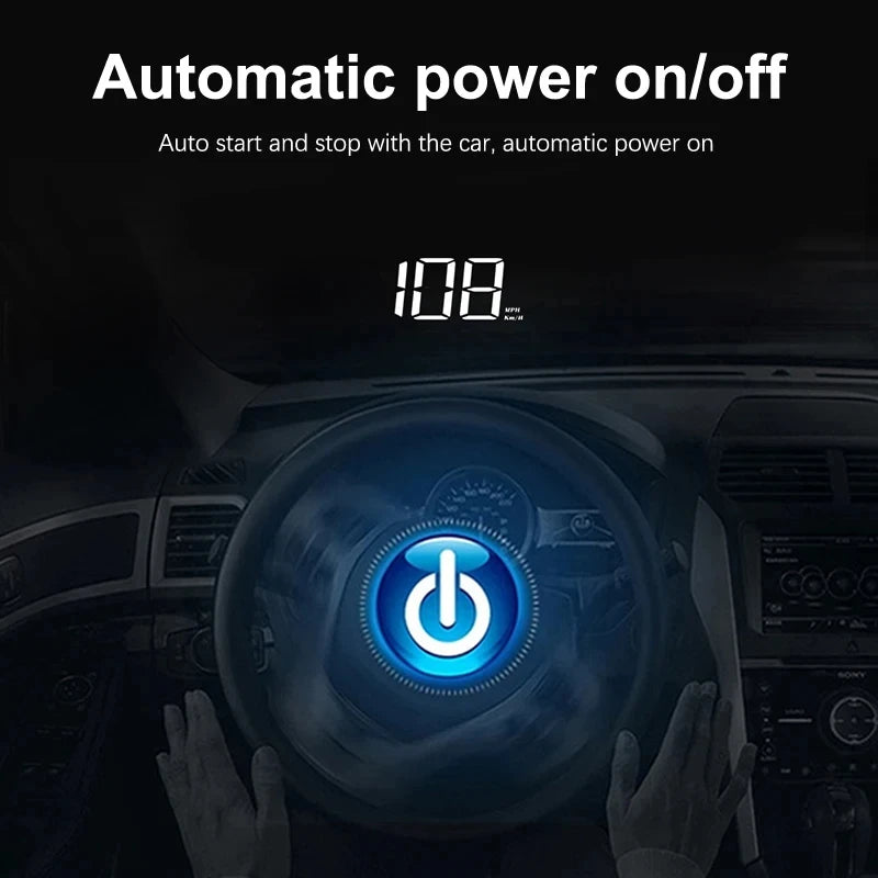 auto hub™ dashboard snelheids meter