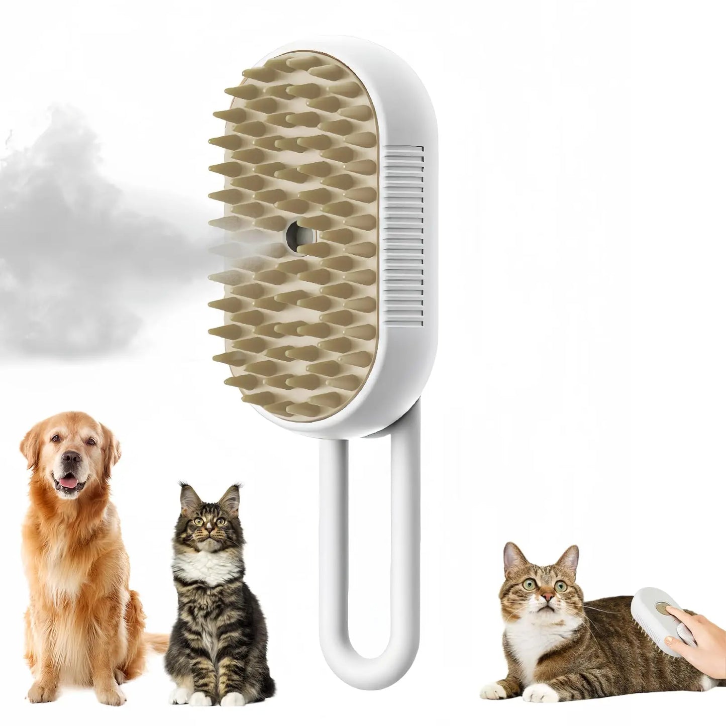 cleany™ huisdieren stoomborstel