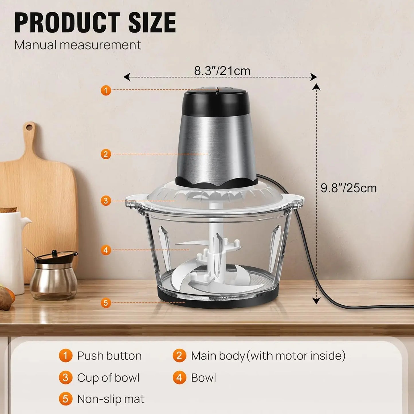 Mixo™ tech keukenmixer