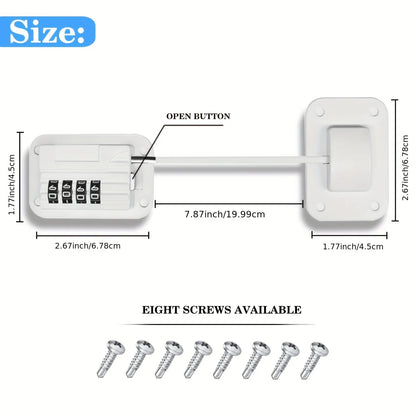 secure™ koelkast locker met wachtwoord